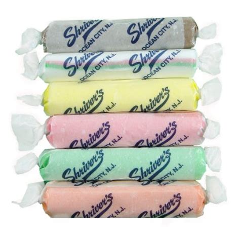 Shrivers salt water taffy - Why is it called salt water taffy? Our most frequent question. It actually started in Atlantic City, New Jersey (we in Ocean City just made it better) with a man named Bradley. He had a taffy stand …